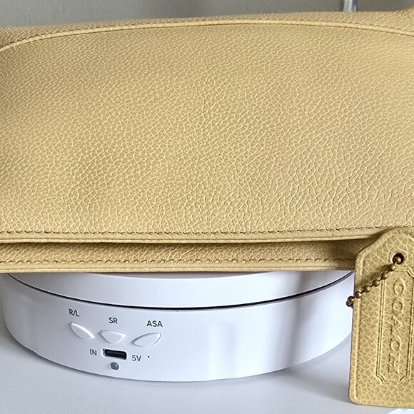 Rare & Vintage Coach Madison Cosmetic/Clutch Handbag/Bag ~ Made in Italy - Picture 7 of 10